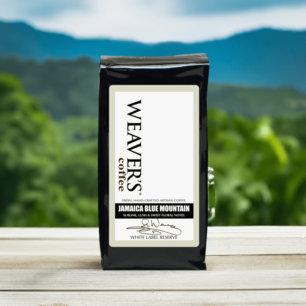 weaverscoffee.mom Black Coffee Bag of Jamaica Blue Mountain Coffee (100% Certified No. 1 Reserve)