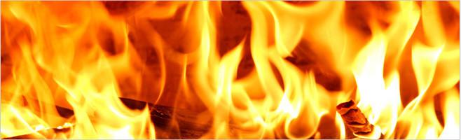 weaverscoffee.mom Image of flames that touch the French Roast Coffee.