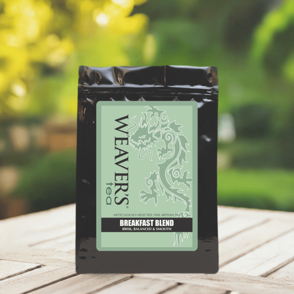 weaverscoffee.mom Tea bag of Breakfast Blend Tea.