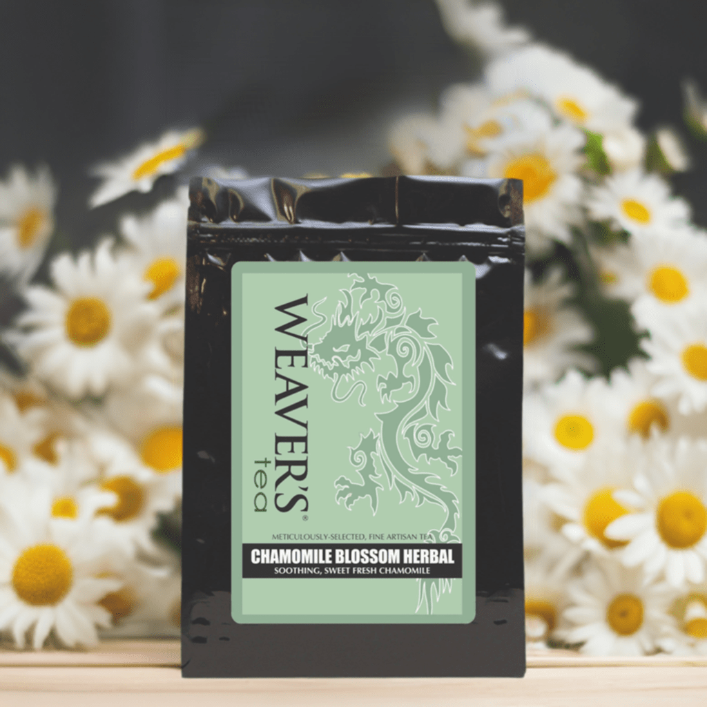 weaverscoffee.mom Bag of Chamomile Herbal Tea.