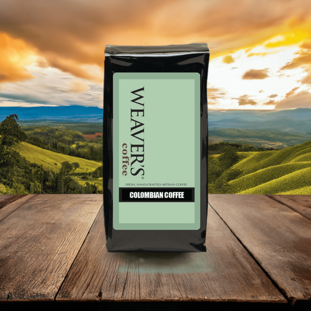 weaverscoffee.mom Bag of Colombian Coffee.