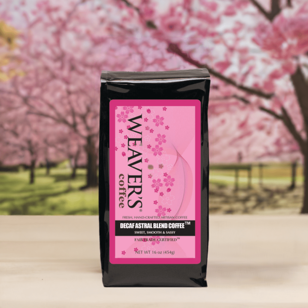weaverscoffee.mom Coffee bag of Decaf Astral Blend Coffee.
