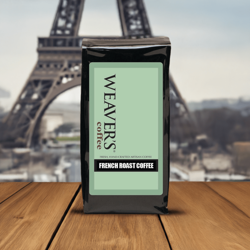weaverscoffee.mom Coffee bag of French Roast Coffee.