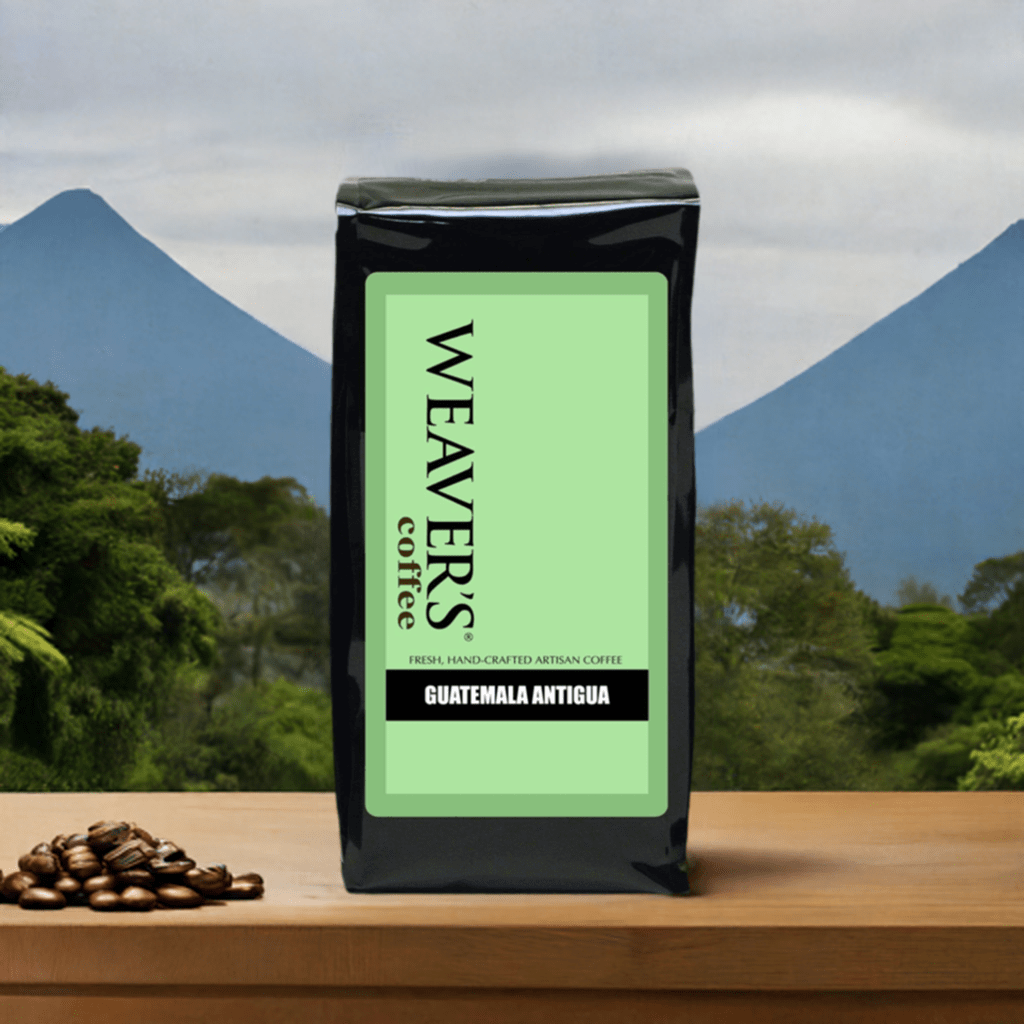 weaverscoffee.mom Coffee bag of Guatemala Antigua Coffee.