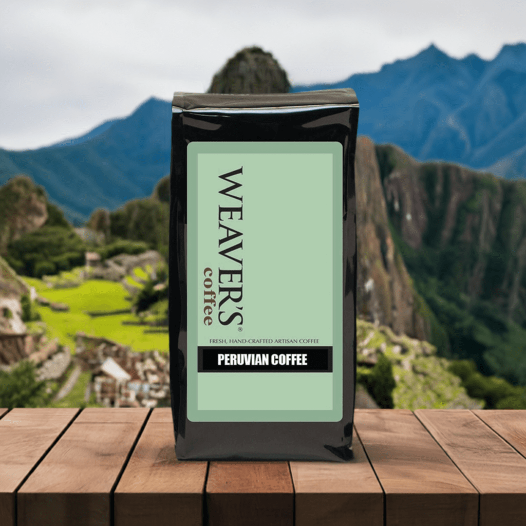 weaverscoffee.mom Bag of Peruvian Coffee.