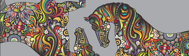 weaverscoffee.mom Design from Pride Coffee Blend bag.