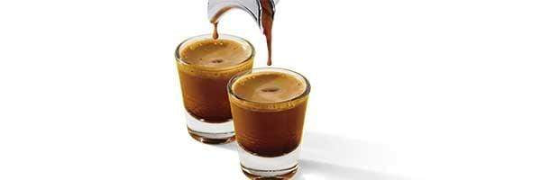 weaverscoffee.mom Two shots of Decaf Espresso Coffee Blend.